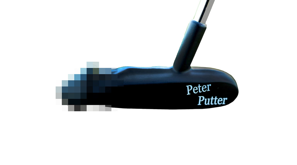 Classic Black & White Golf Putter with Graphite Shaft E7564