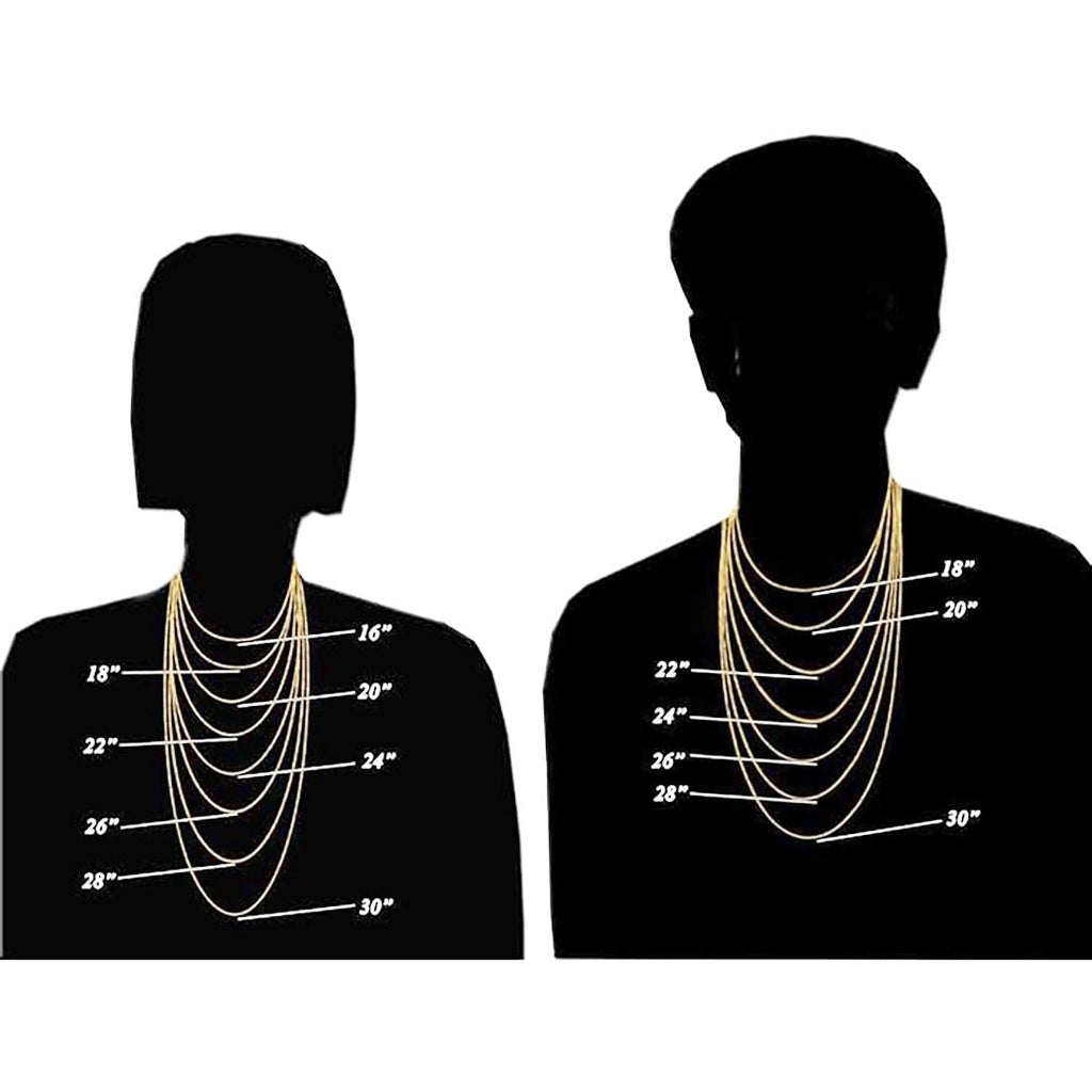 14k Gold Box Chain Necklace with Lobster Claw Clasp Z5713