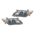 Toyota Camry Hybrid Headlight Unit 2007-2009 Pair Driver and Passenger Side Replacement V442