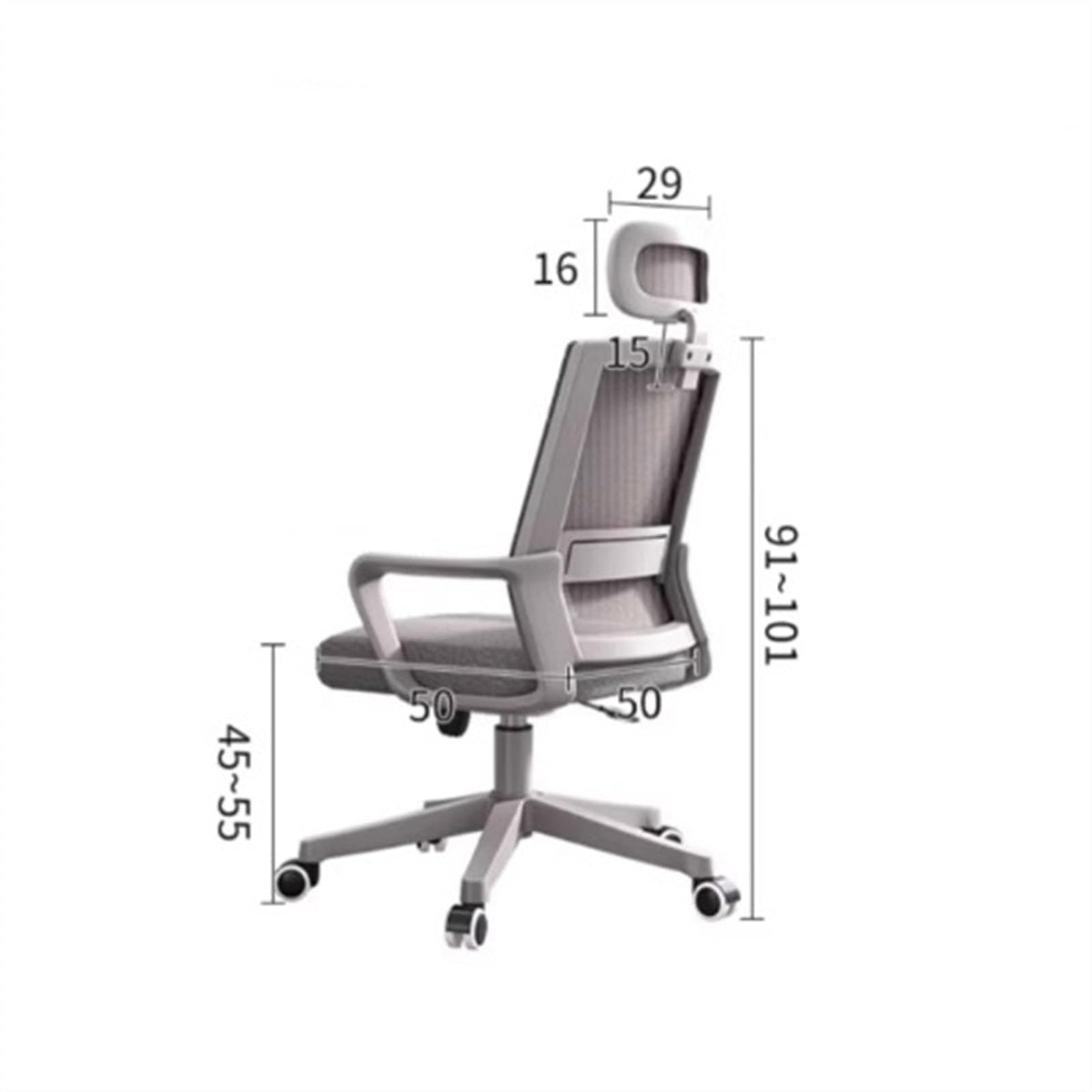 Ergonomic Mesh High Back Office Chair D2147
