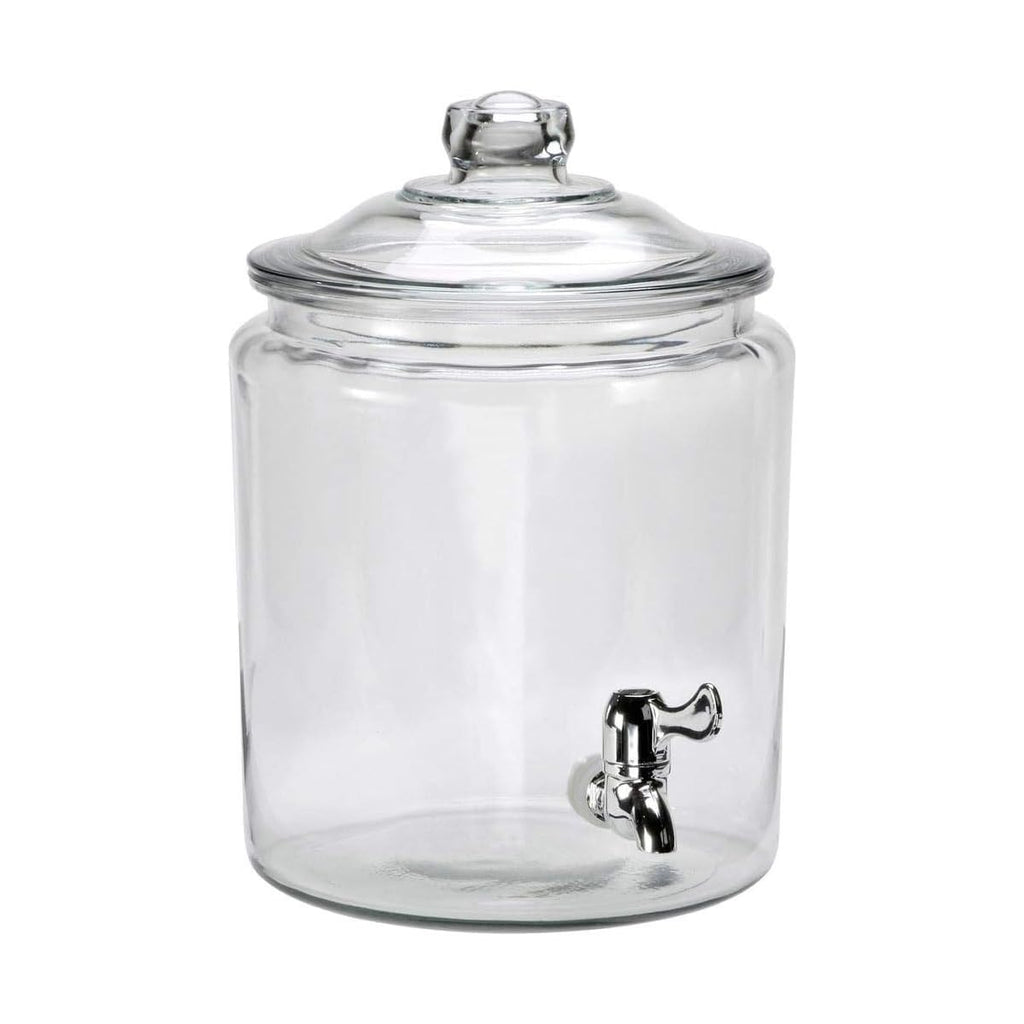 Glass Drink Dispenser 2 Gallon Y8154