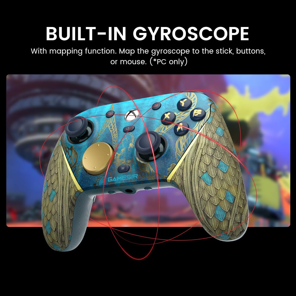 Wireless Gaming Controller with TMR Sticks, Hall Effect Analog Triggers X7647