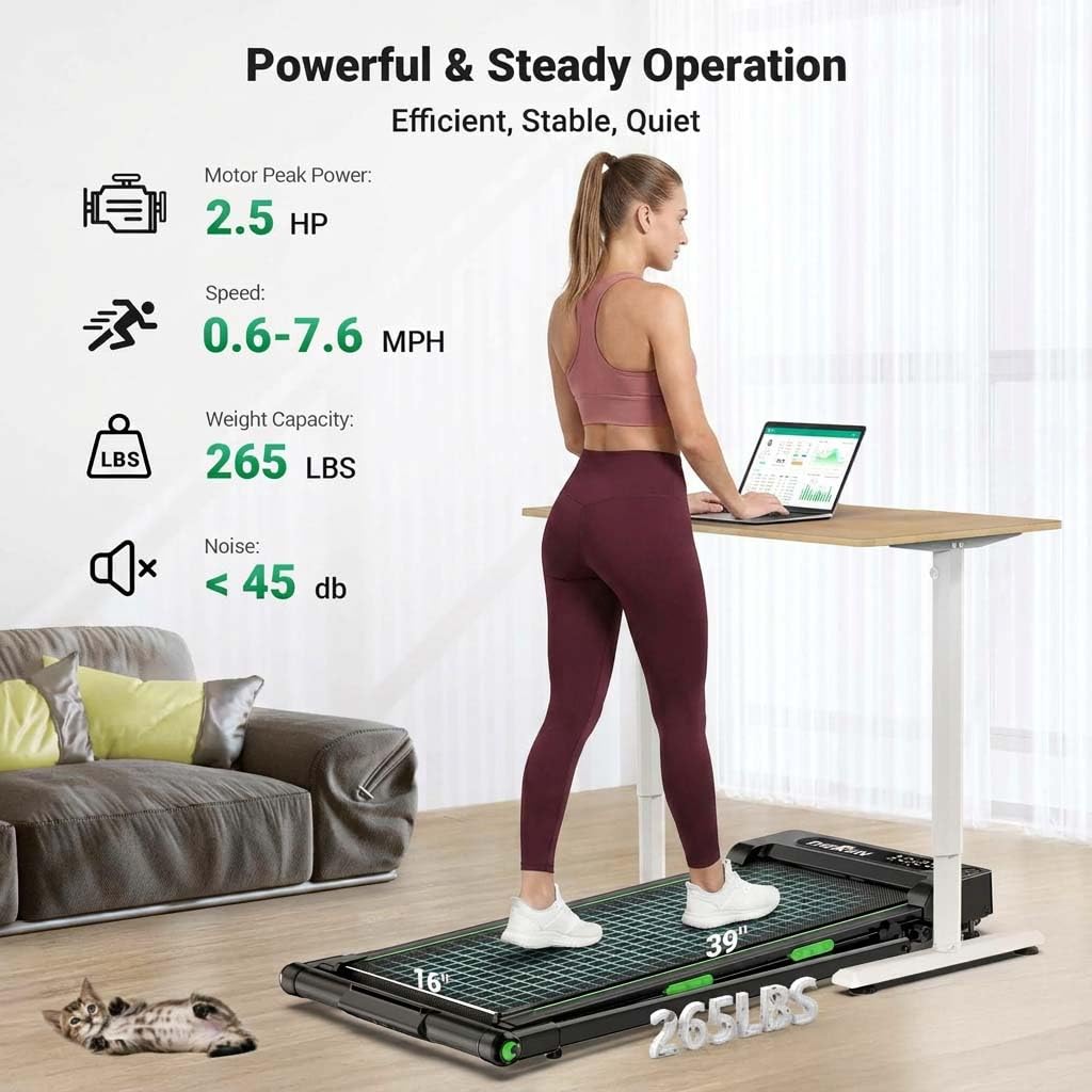 Portable Treadmill with Handle Bar X892