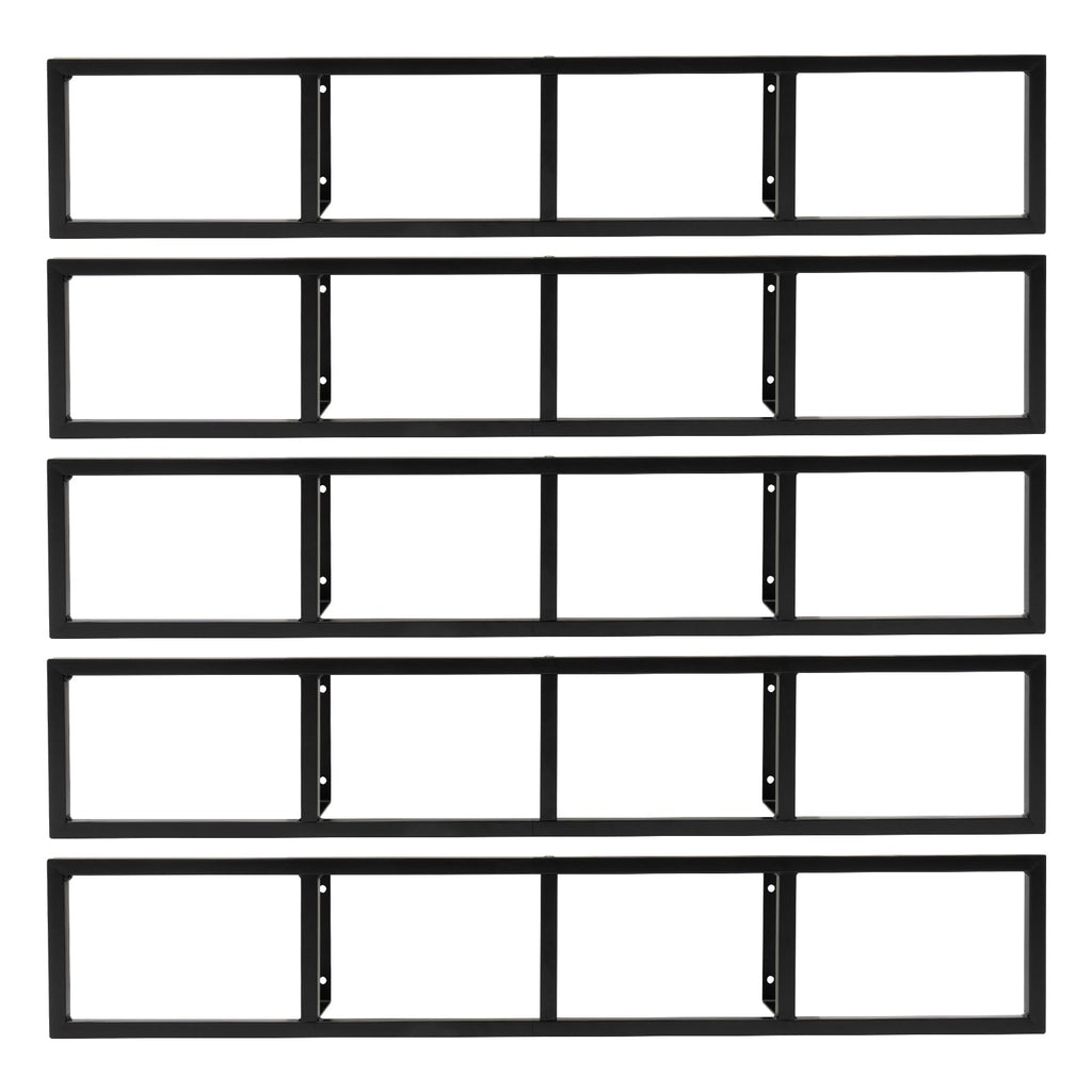 34 Inch Wall Mount Media Storage Rack K368
