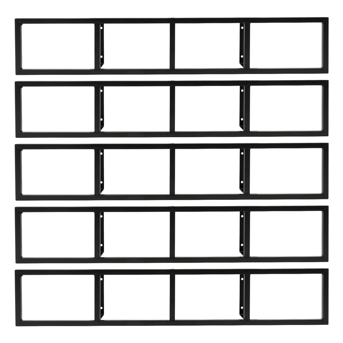34 Inch Wall Mount Media Storage Rack K368