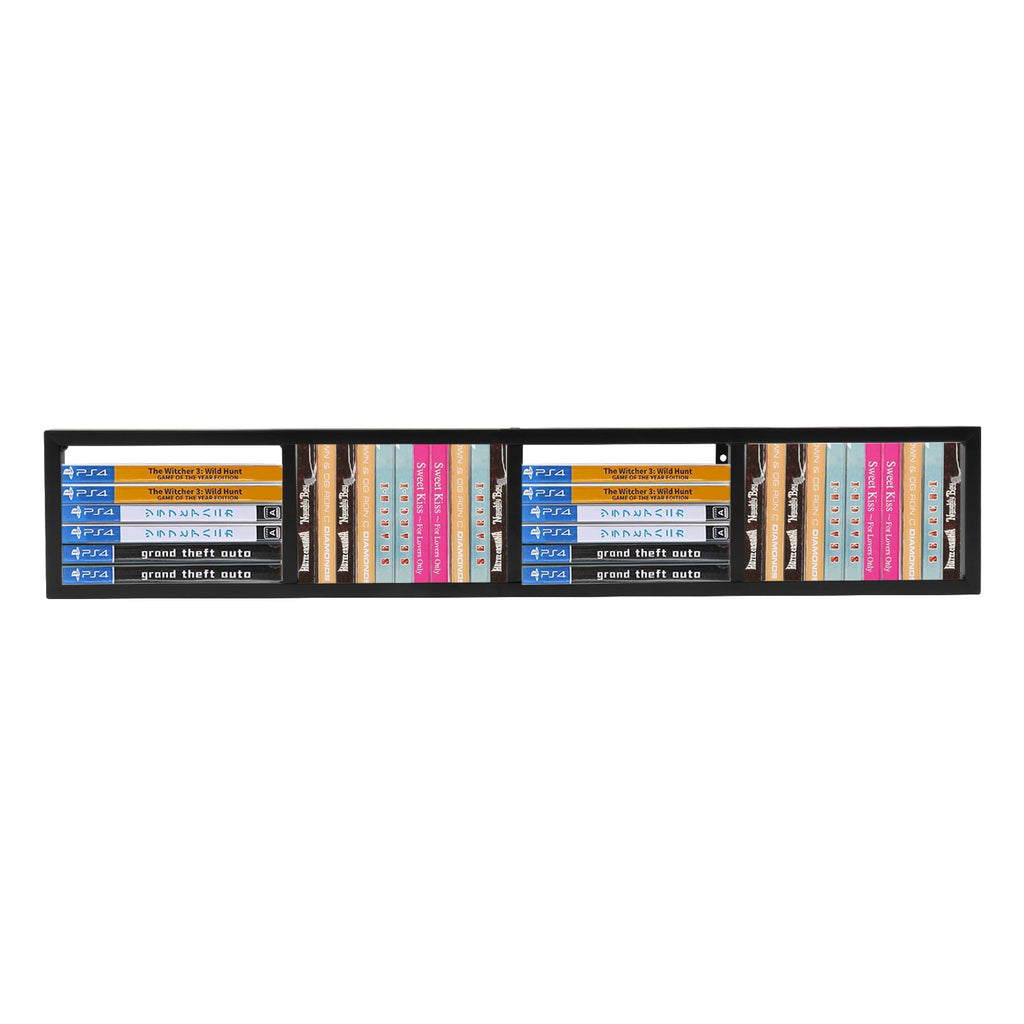 34 Inch Wall Mount Media Storage Rack K368