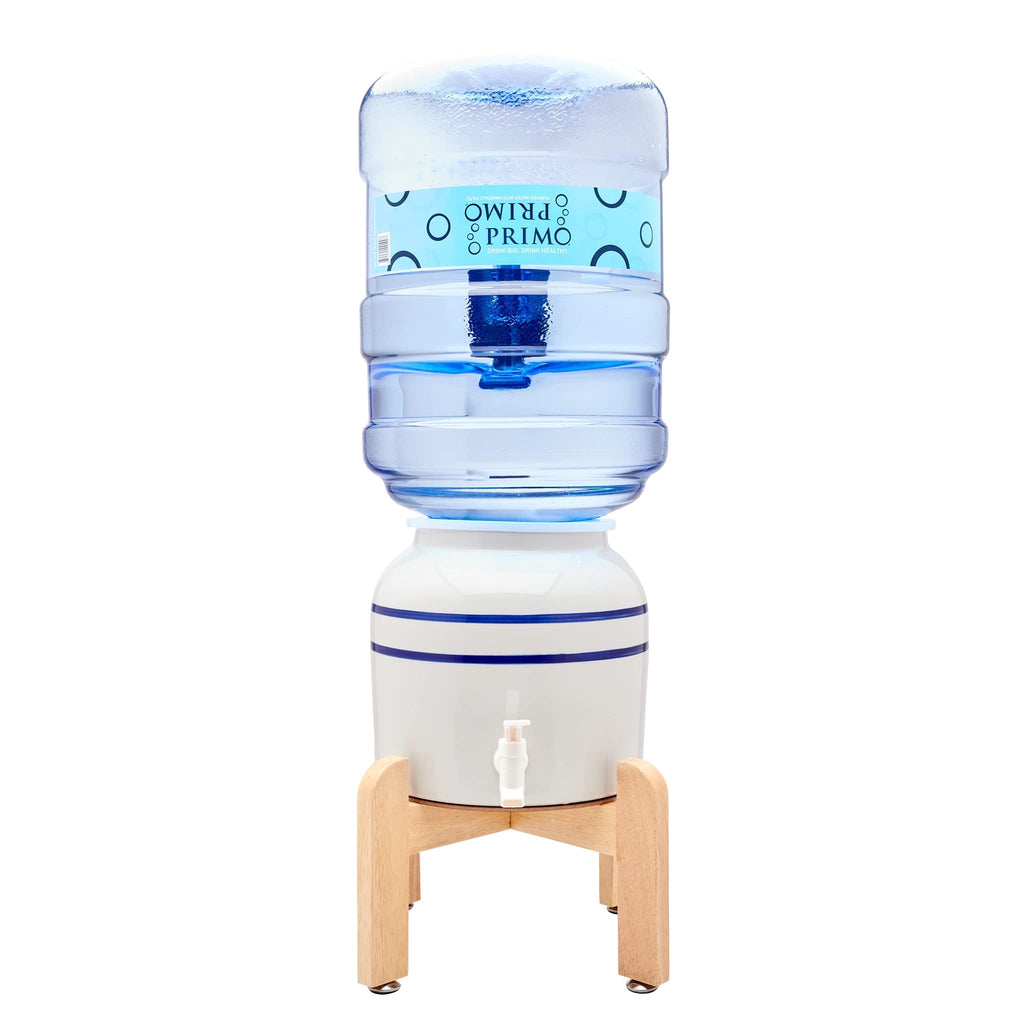 Ceramic Countertop Water Jug Dispenser with Stand T165232