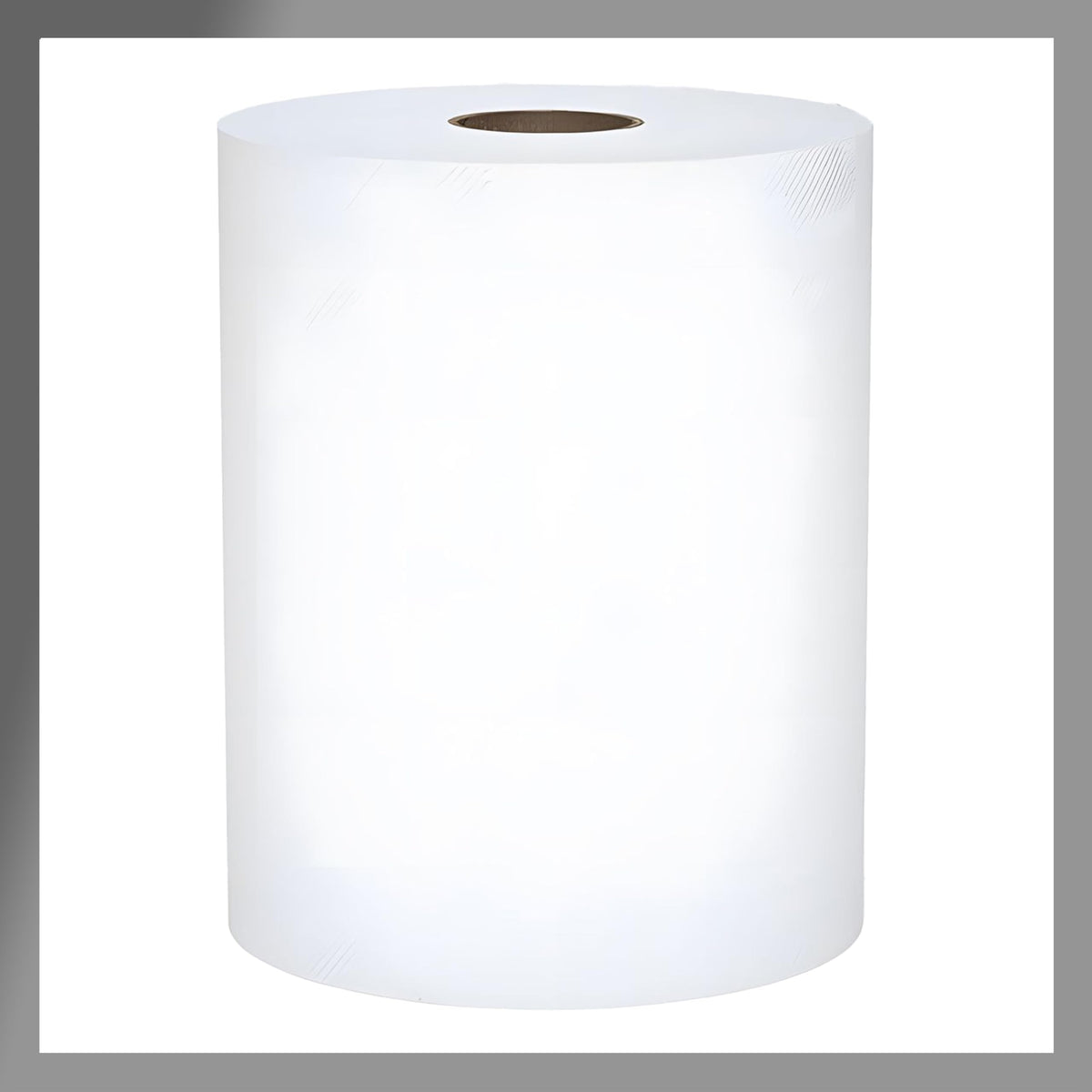 White 1 Ply Hardwound Paper Hand Towel 1 Roll H677367