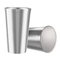Stainless Steel Double Walled Insulated Cups Set of 2 Stackable 16oz P6613
