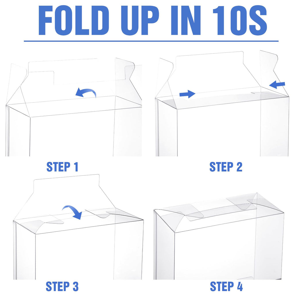 6 Pack Clear Cases A126