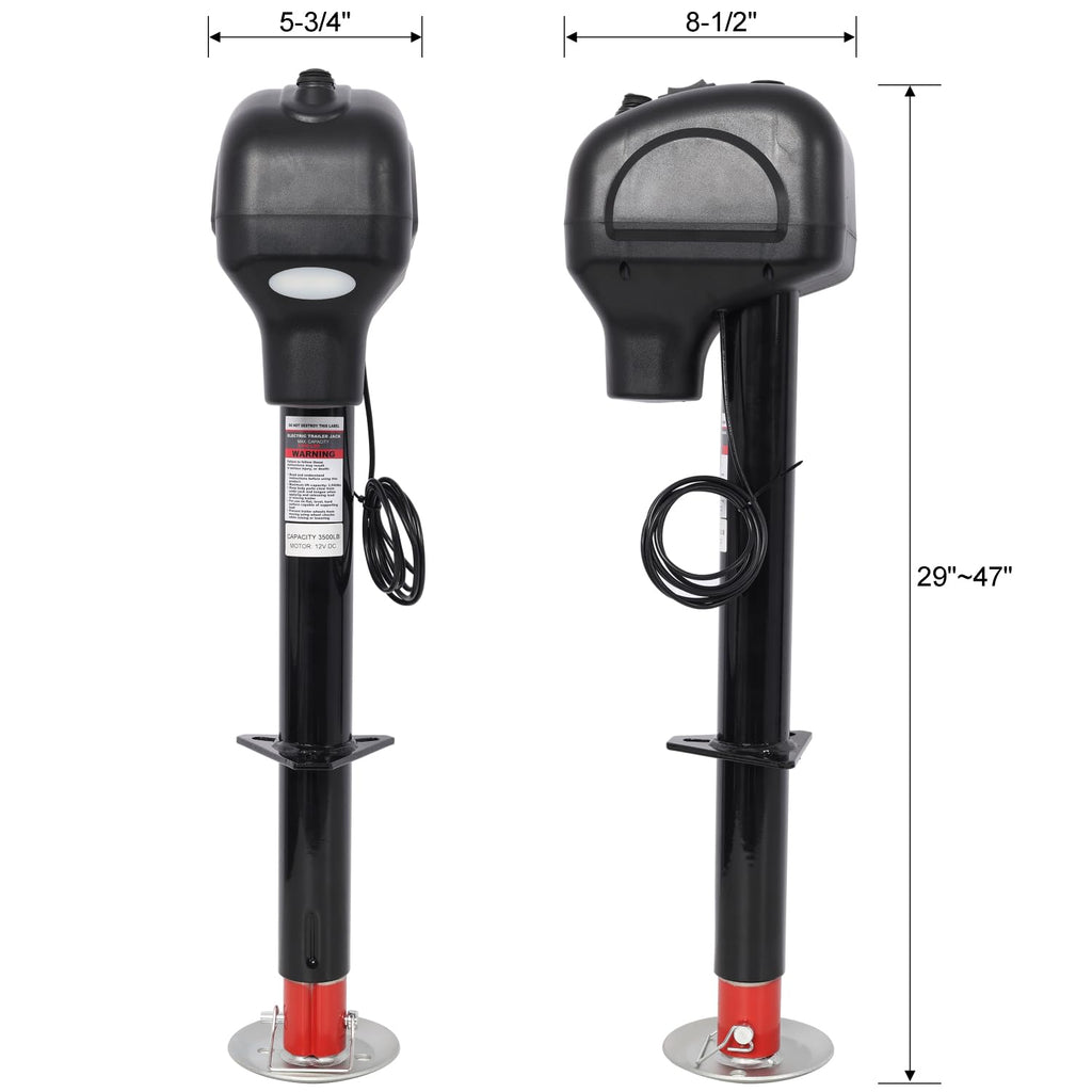 Electric Power Tongue Jack 3500lbs Y27005