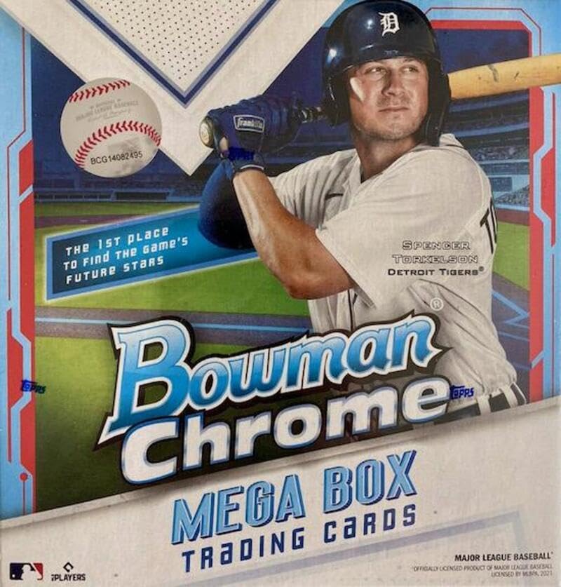 Bowman Chrome Baseball Mega Box S65222