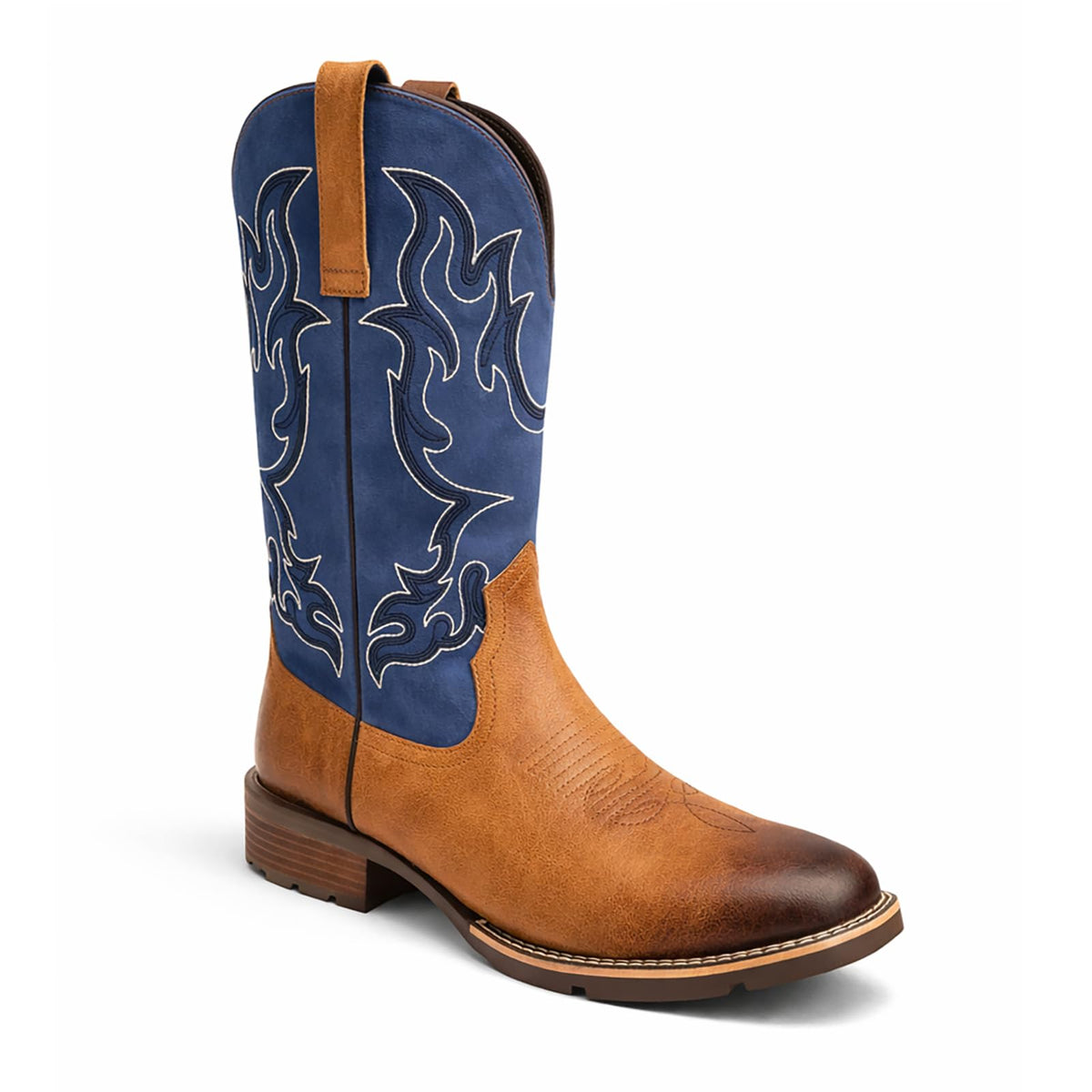 Men's Square Toe Western Pull-On Boots I120294