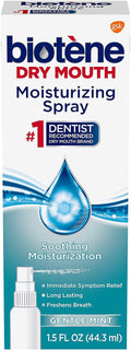 Gentle Mint Moisturizing Mouth Spray, 1.5 Fl Oz (Pack of 2) E2236