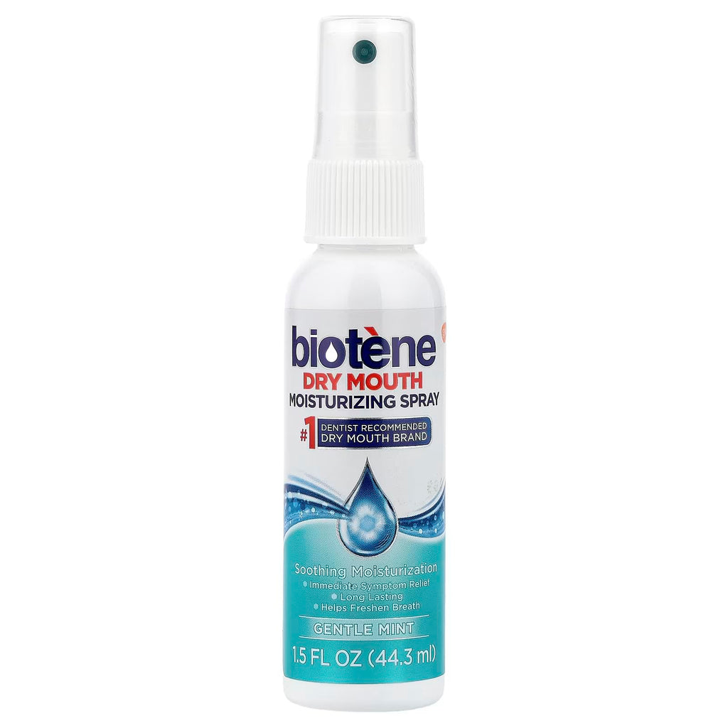 Gentle Mint Moisturizing Mouth Spray, 1.5 Fl Oz (Pack of 2) E2236