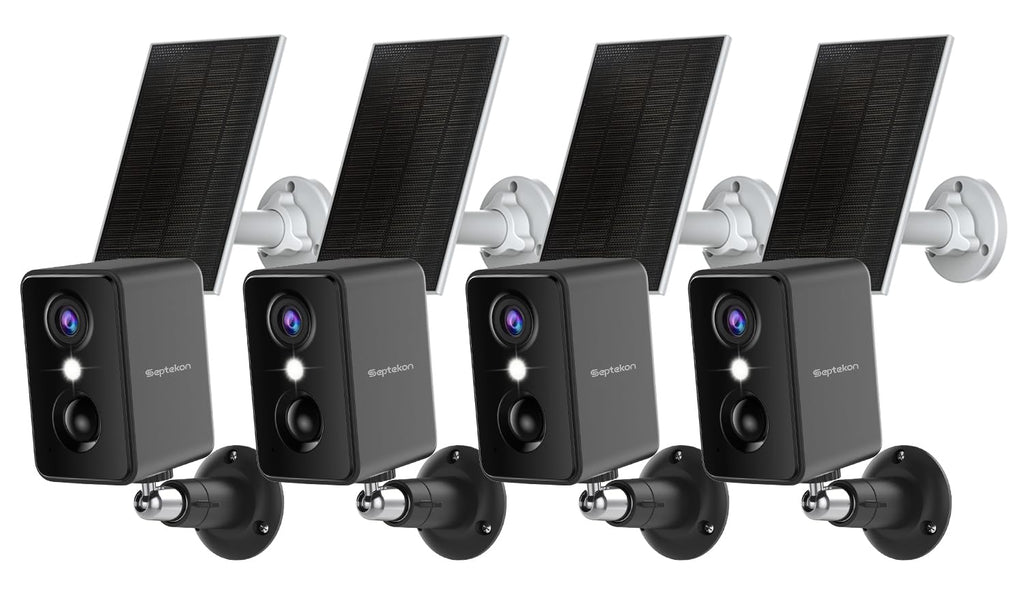 2K Wireless Outdoor Security Cameras 4 Pack W60073