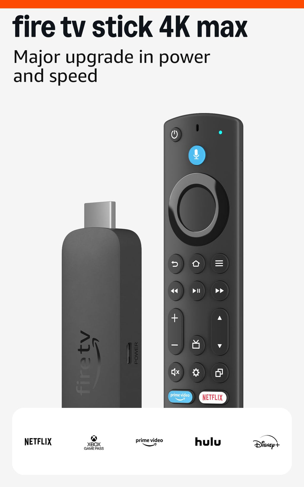 Like-New 4K Max Streaming Device with Wi-Fi 6E J1857