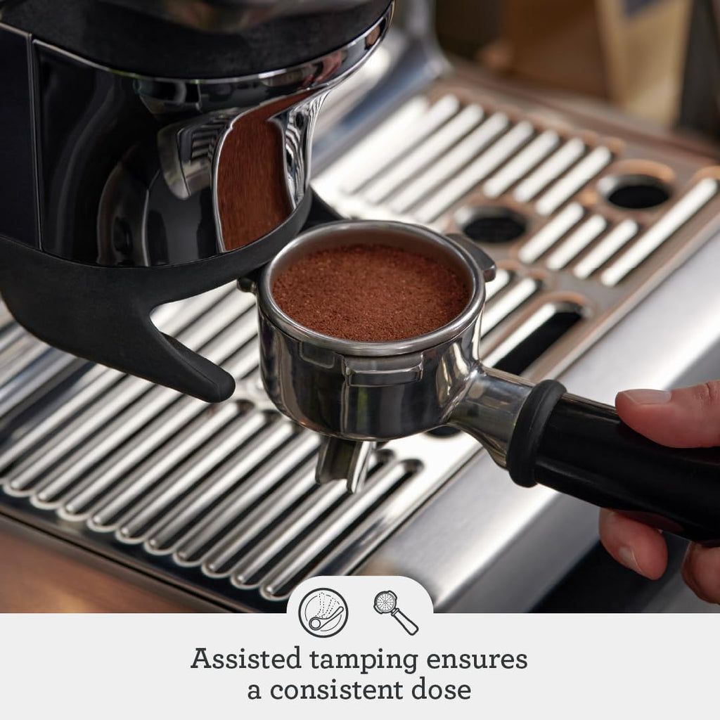 Brushed Stainless Steel Espresso Machine T6431