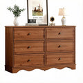 Chestnut 6 Drawer Chest of Drawers C902