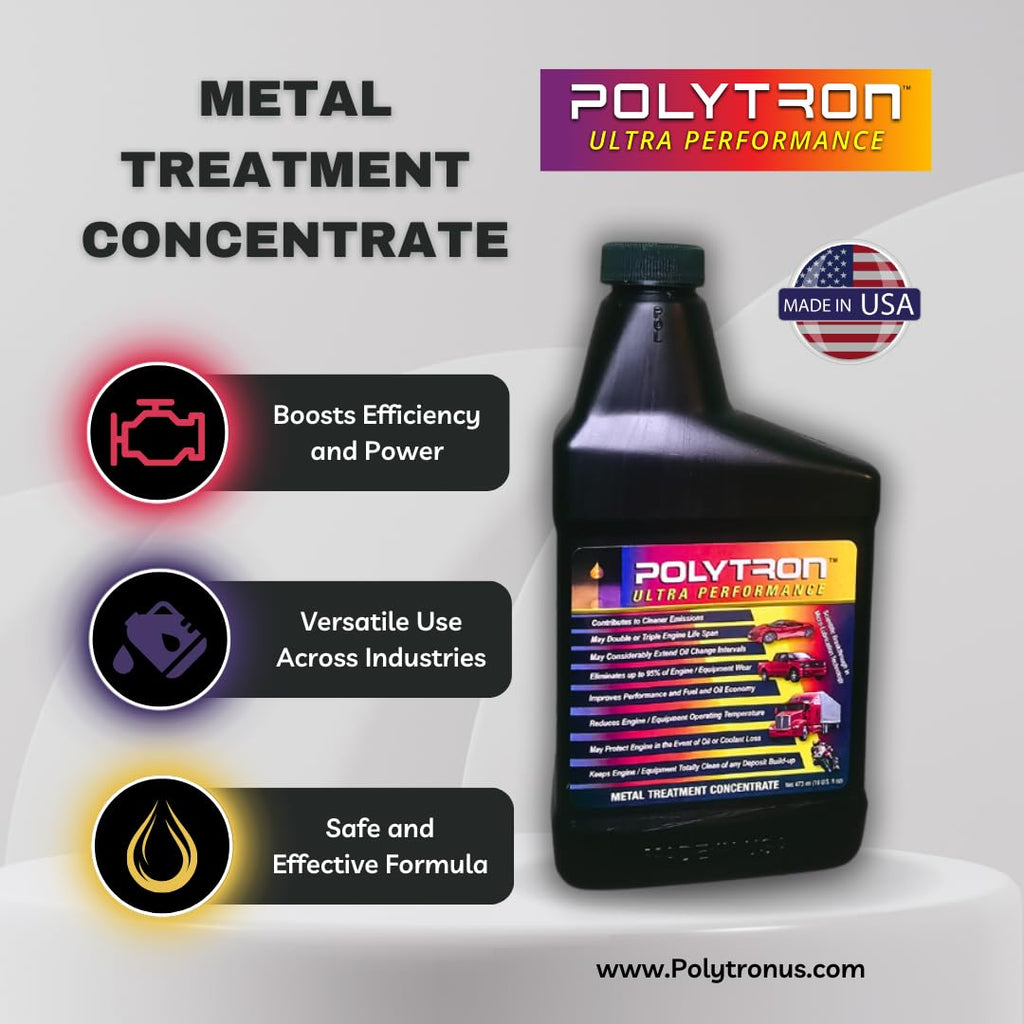 Metal Treatment Concentrate Oil Additive 1/2 Qt Bottle Z988