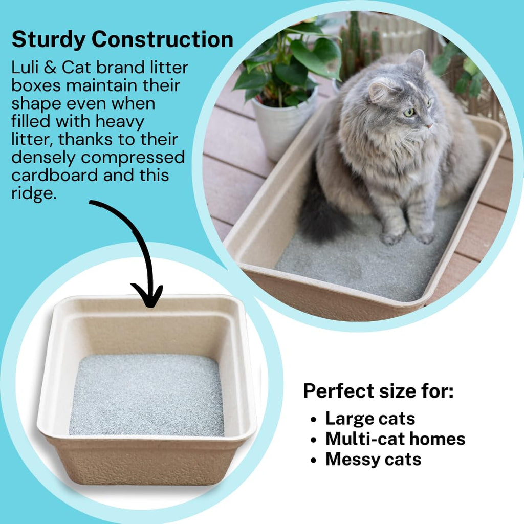Disposable Litter Boxes 4-Pack P568654
