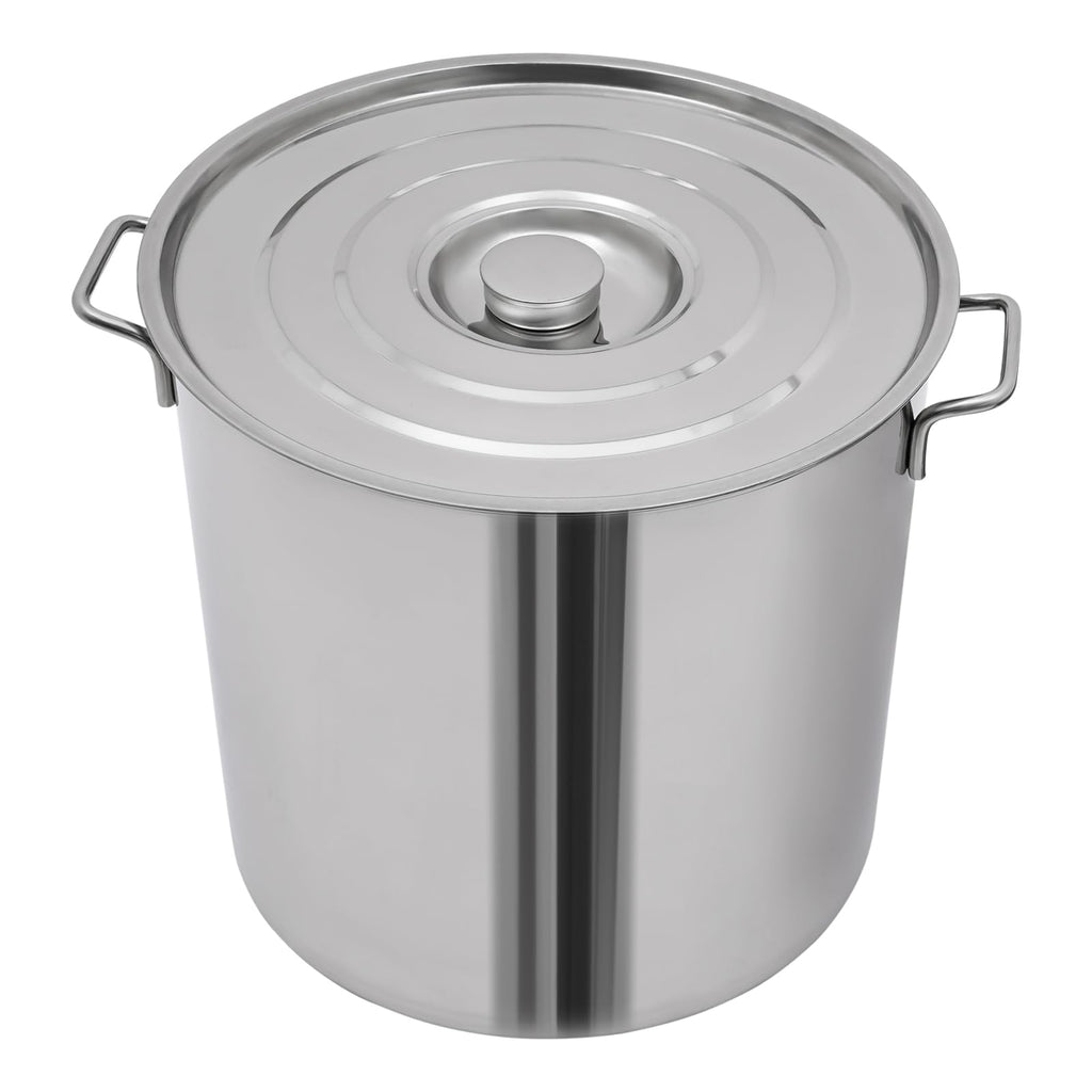 Stainless Steel 40L Stockpot with Basket Lid T68323