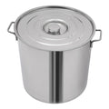 Stainless Steel 40L Stockpot with Basket Lid T68323