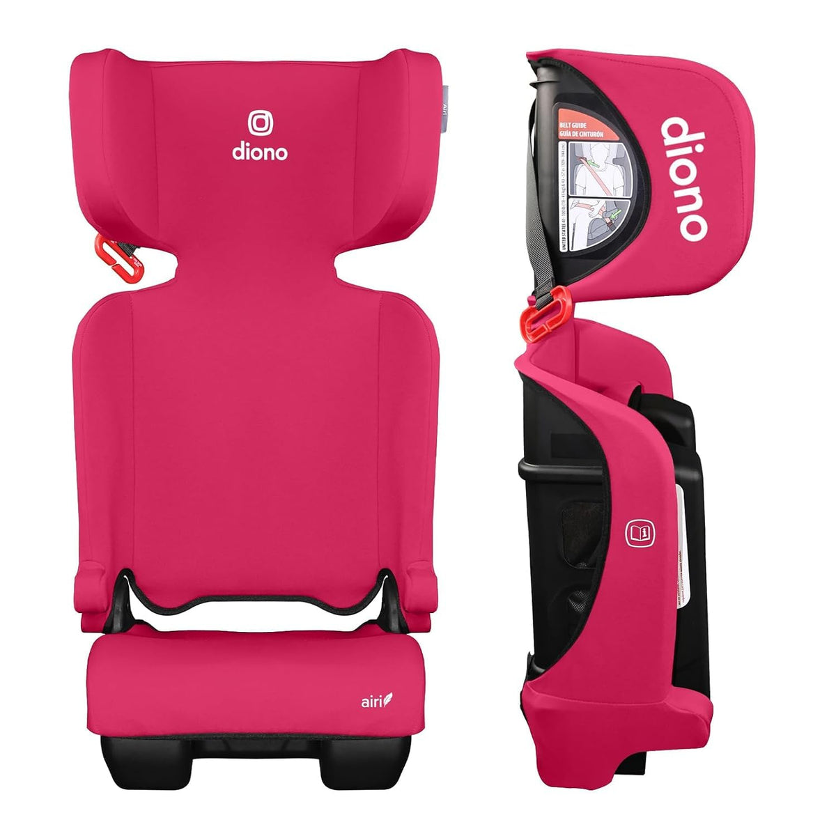 Pink Foldable High Back Booster Seat B466741
