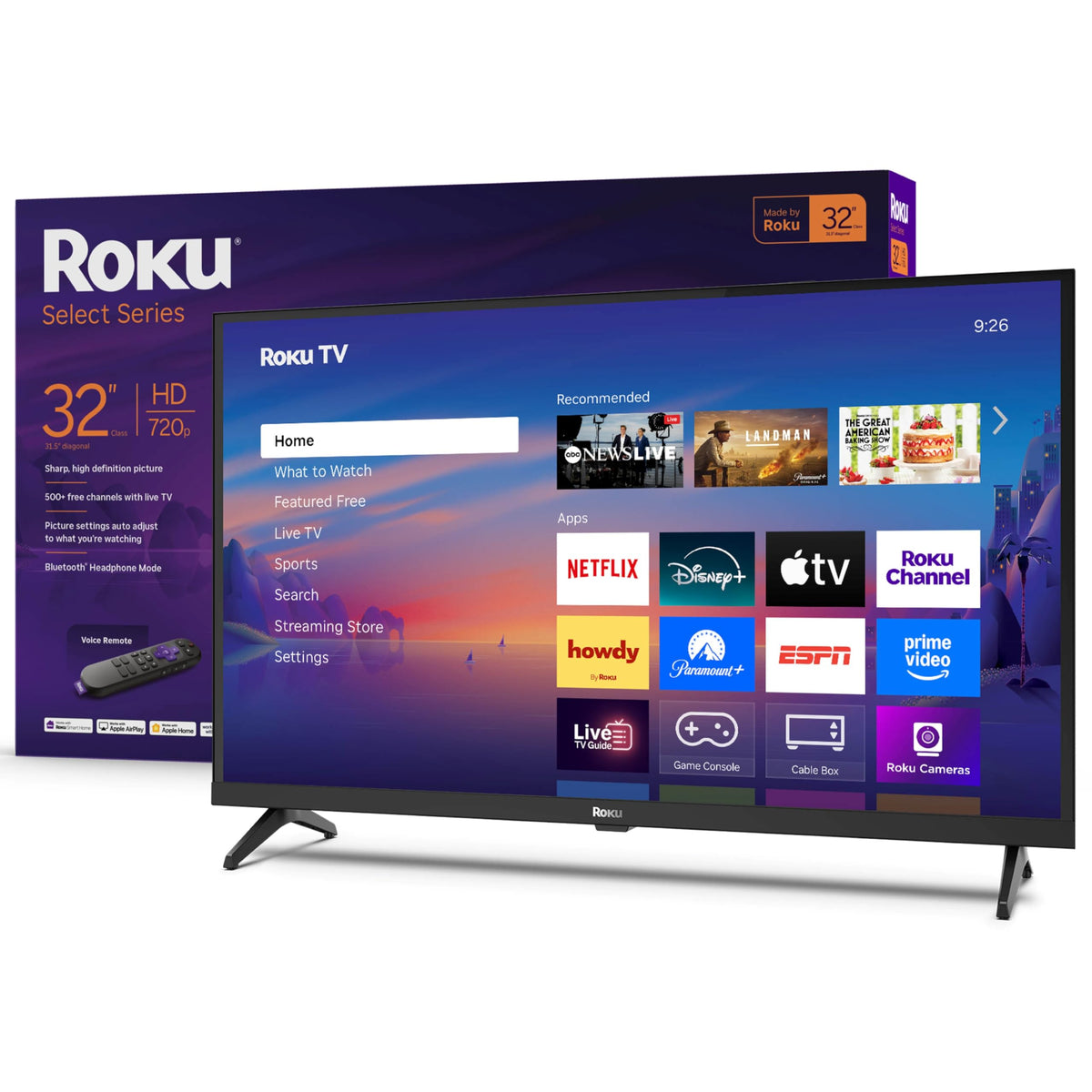 32" 720p HD LED Smart TV O891352