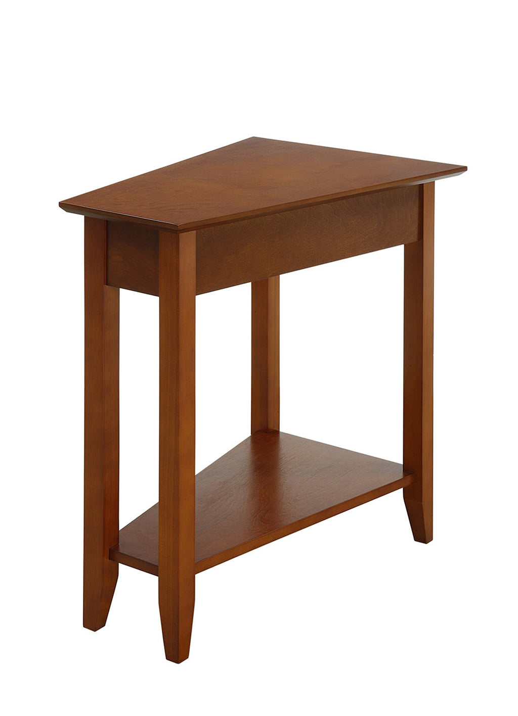 24" Cherry End Table with Storage Shelf O981