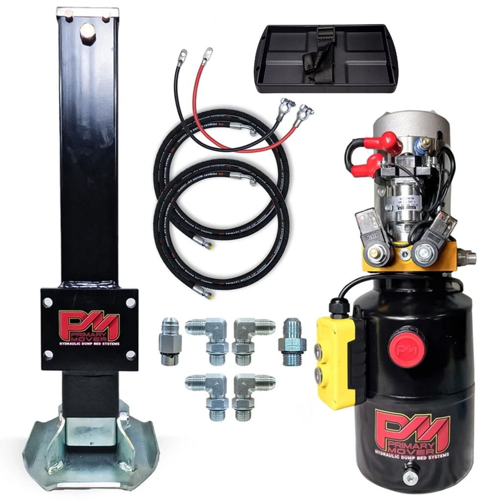 Hydraulic Trailer Jack 12,000 lb Double Acting Bolt On O384246