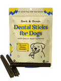 Natural Dental Chews for Dogs, Mint & Apple Flavor, 8 Count V913195
