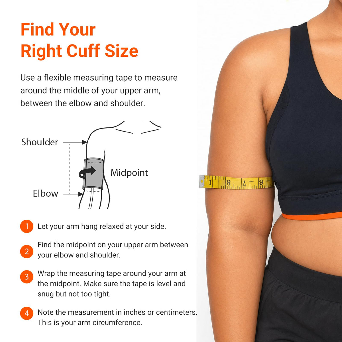Extra Large Adult Replacement Blood Pressure Cuff 16.5"-18.9" D497421