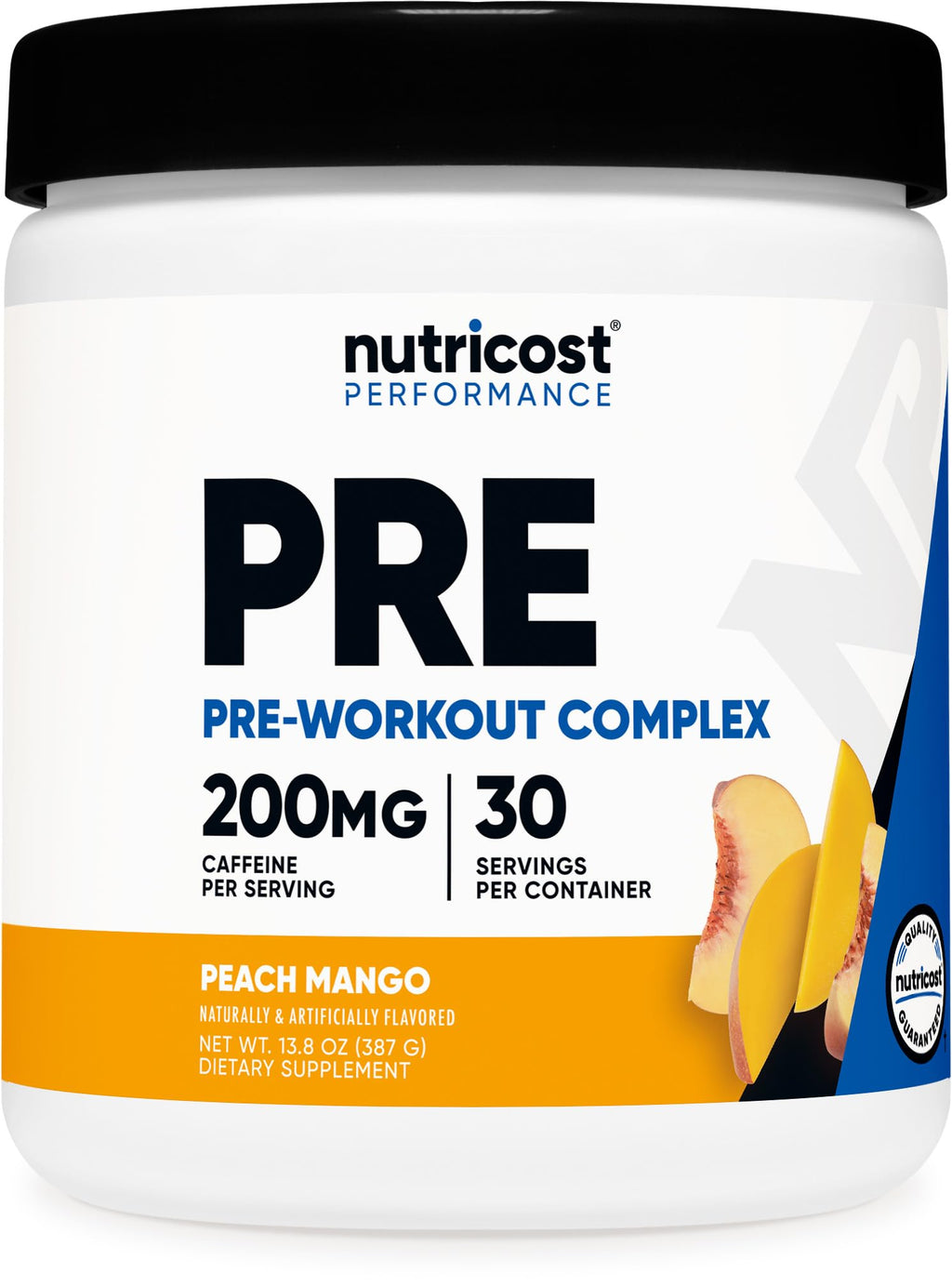 Pre-Workout Complex Powder Peach Mango 30 Servings F920398