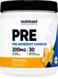 Pre-Workout Complex Powder Peach Mango 30 Servings F920398