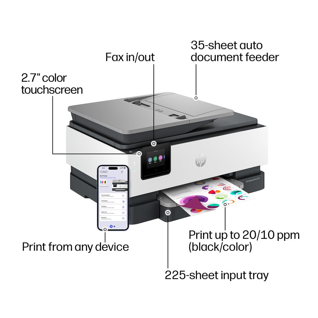 Wireless All-in-One Color Inkjet Printer D34999