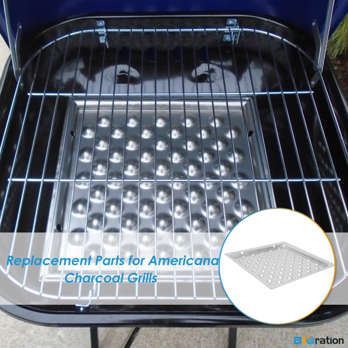 Charcoal Grill Ash Pan Replacement Parts W842223