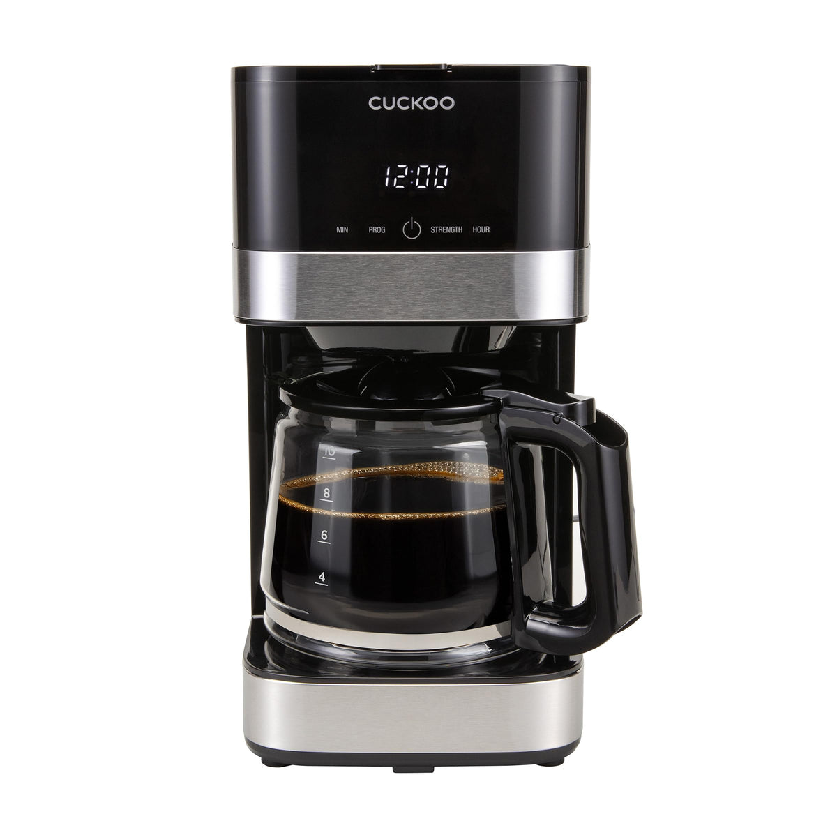 10-Cup Programmable Drip Coffee Maker with Glass Pot F58655