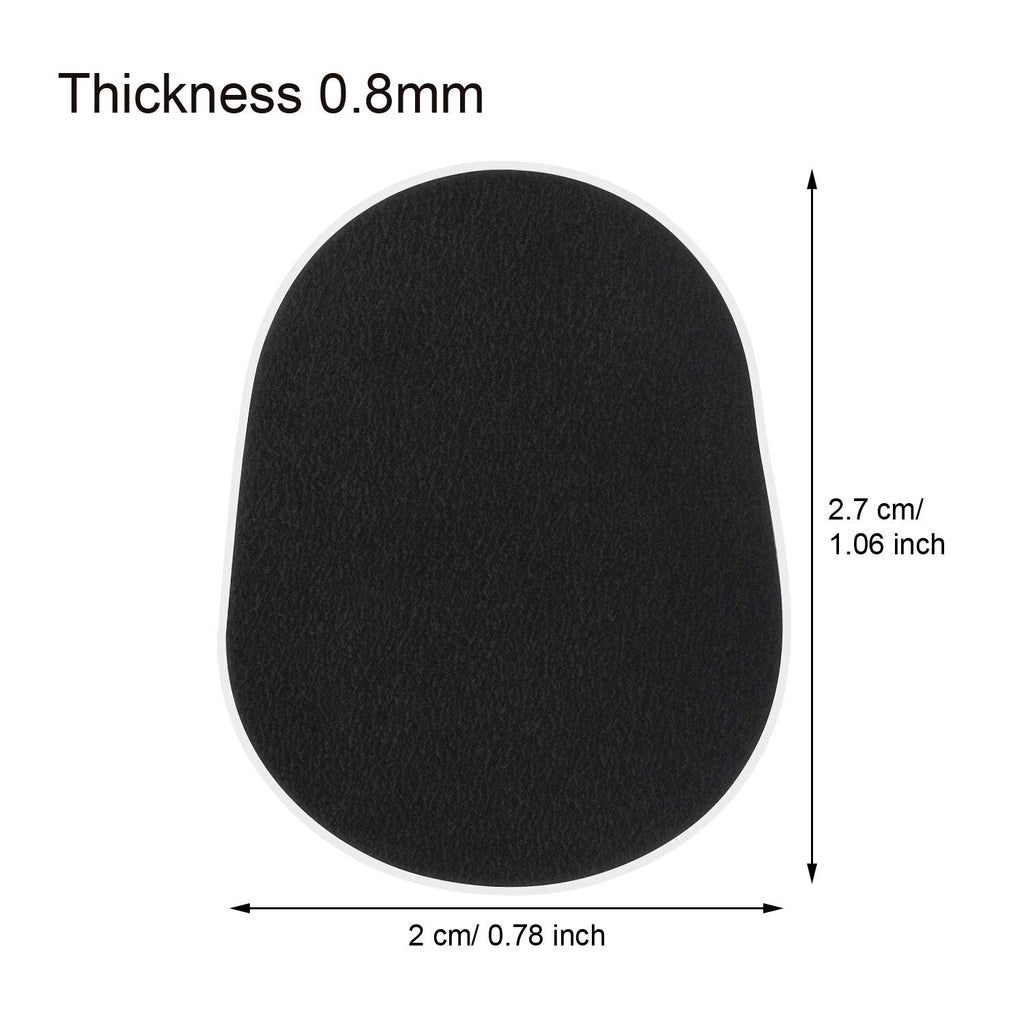 32 Pieces 0.8 mm Saxophone and Clarinet Mouthpiece Cushion Black L606