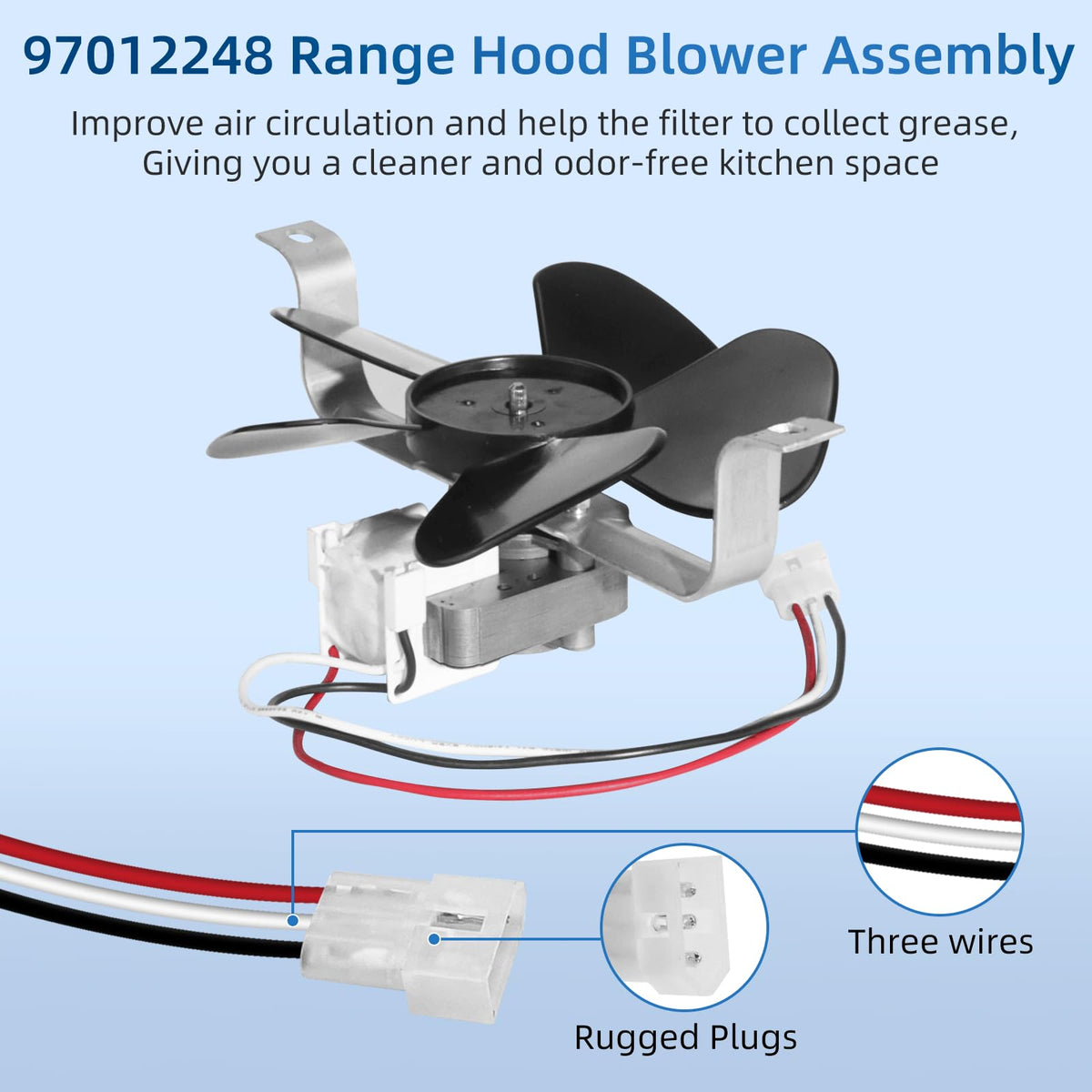 Range Hood Fan Motor Replacement Part L7789