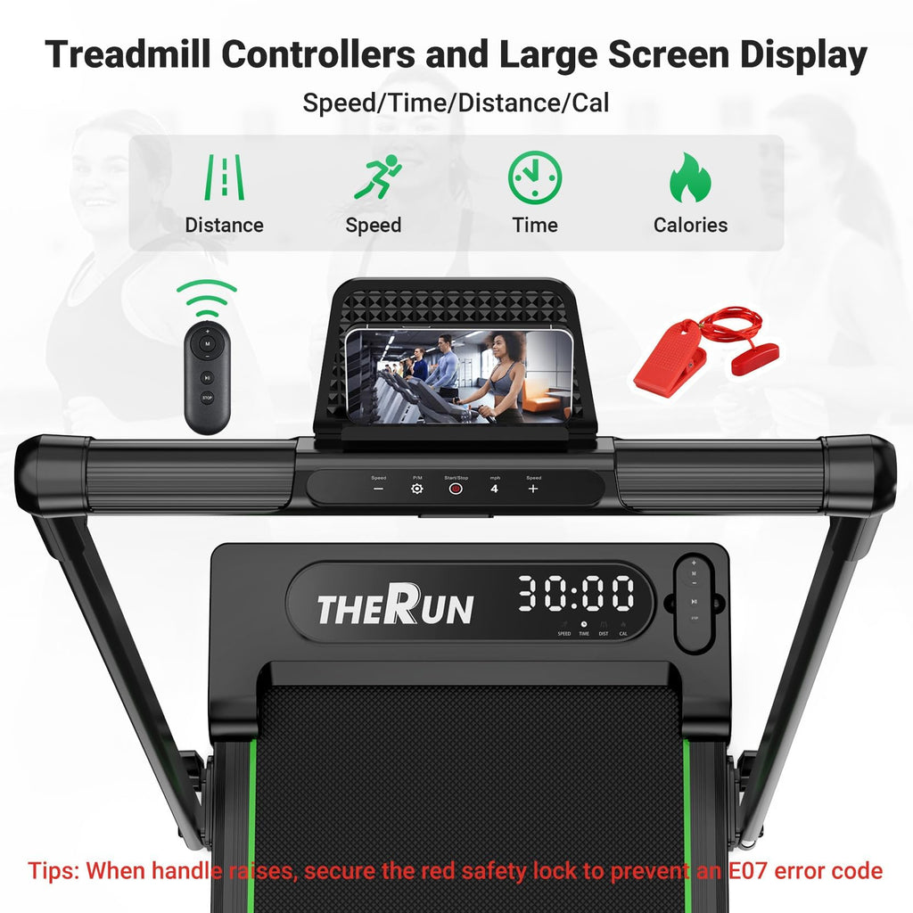 Portable Treadmill with Handle Bar X892