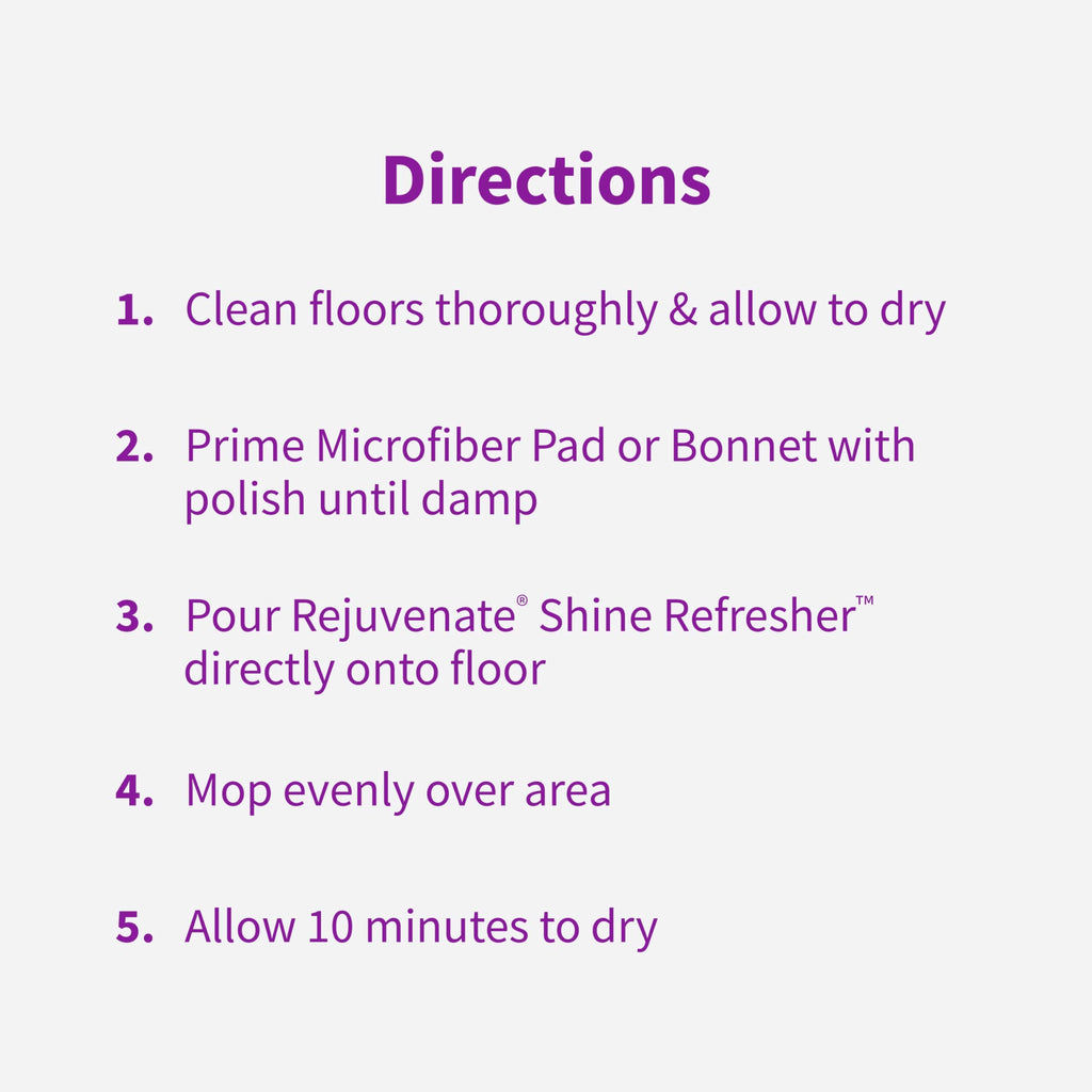 1 Gallon Floor Polish for Sealed Hardwood, Laminate, Vinyl and Tile Q3407