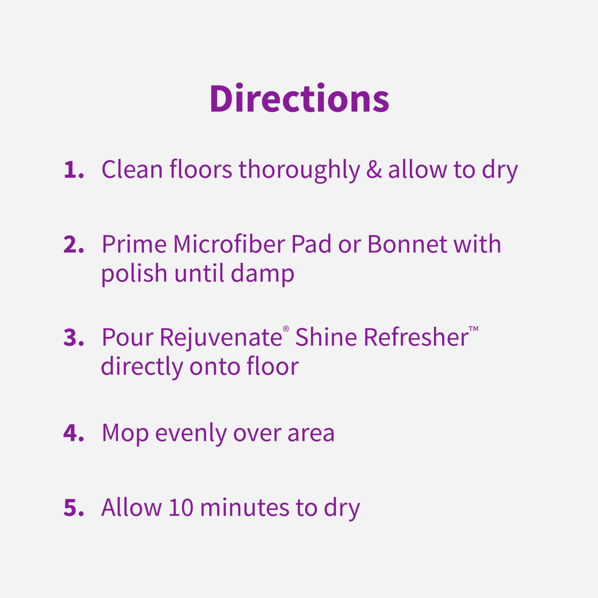 1 Gallon Floor Polish for Sealed Hardwood, Laminate, Vinyl and Tile Q3407