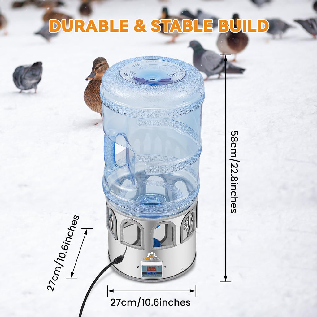 Heated Chicken Waterer 5 Gallon H787664