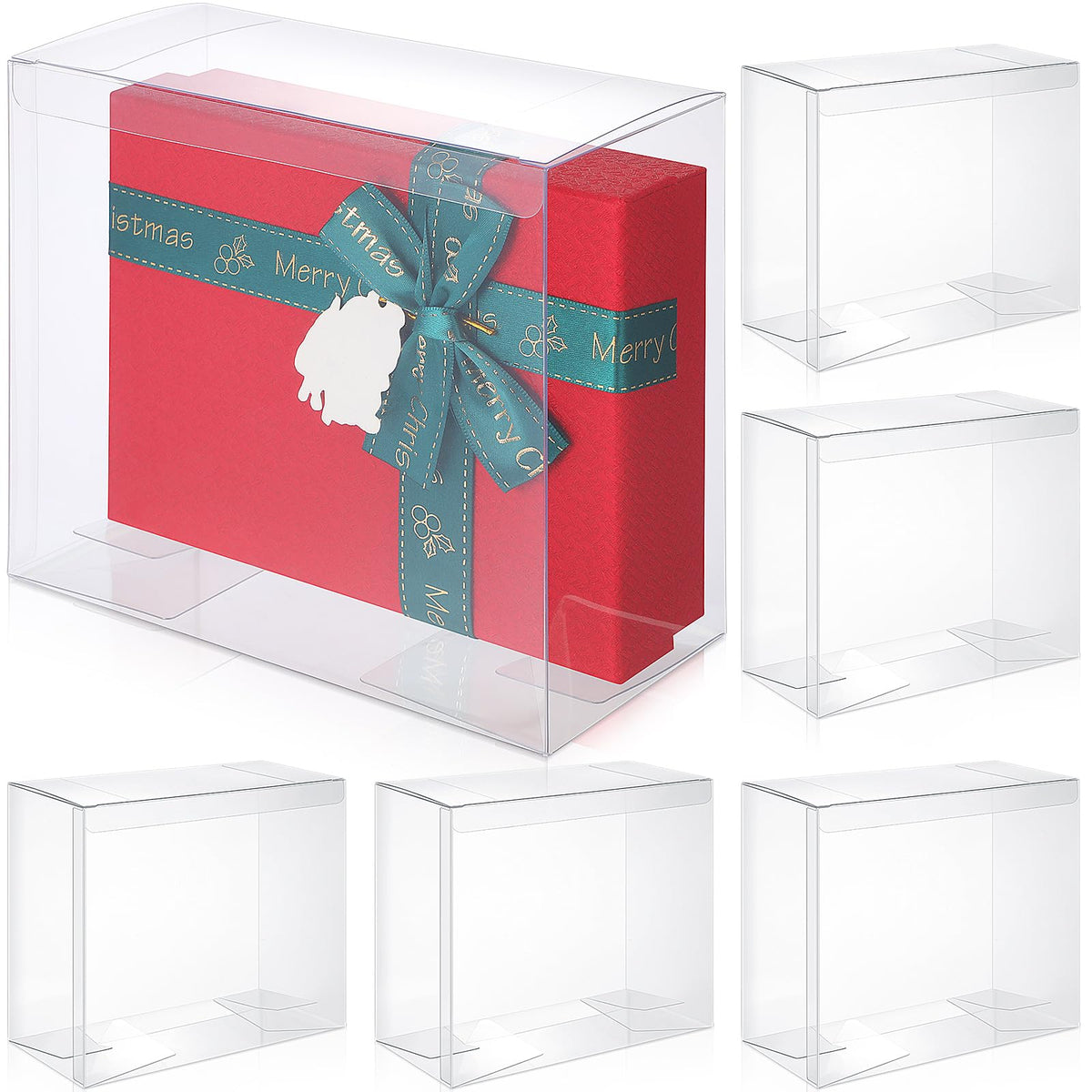 6 Pack Clear Cases A126