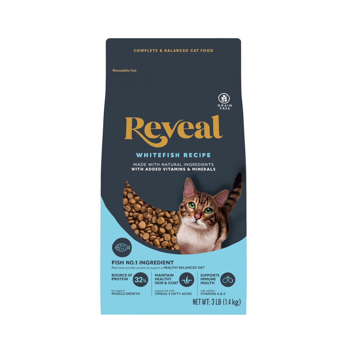 Grain Free Dry Cat Food 3 lb Bag N165541