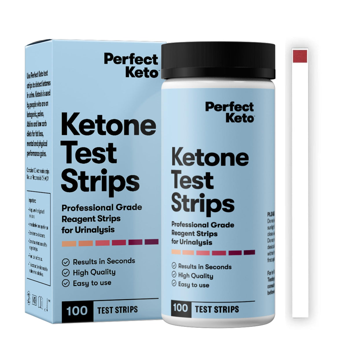 Exogenous Ketones Vanilla + Ketone Test Strips C86627