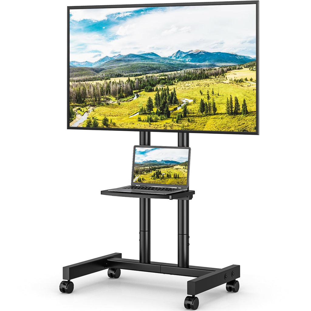 Heavy Duty Rolling TV Stand for 27-80 inch TVs J425
