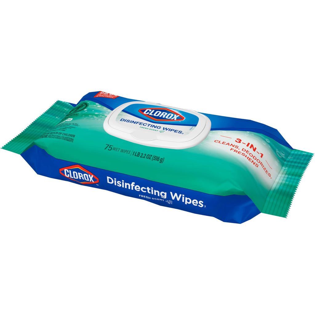 Disinfecting Wipes Fresh Scent 75 Count 3 Pack O1874