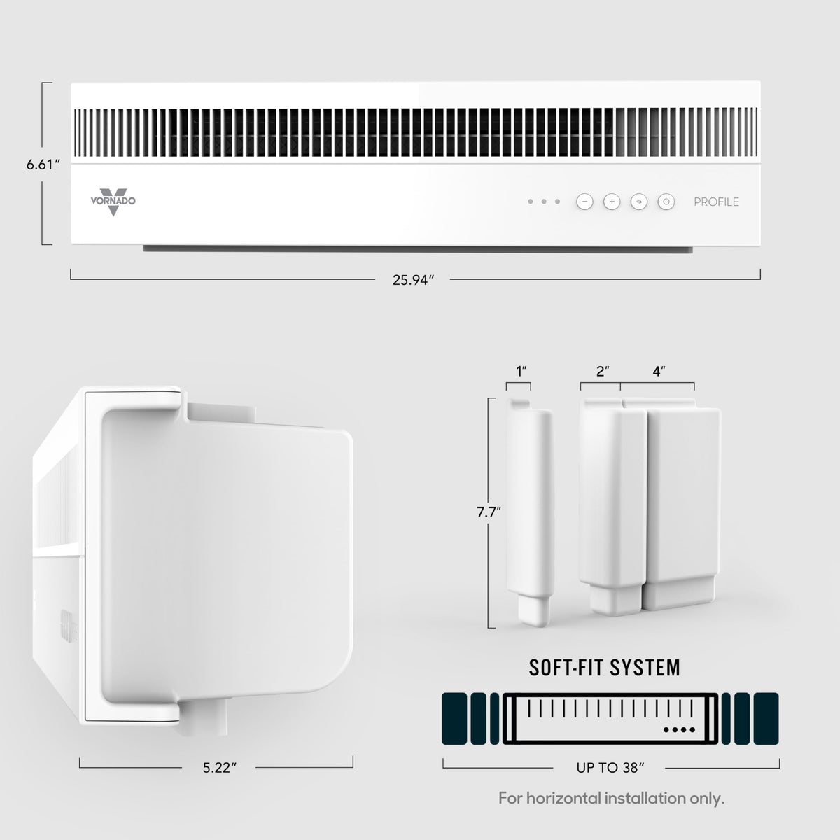 White 3 Speed Reversible Window Fan K880
